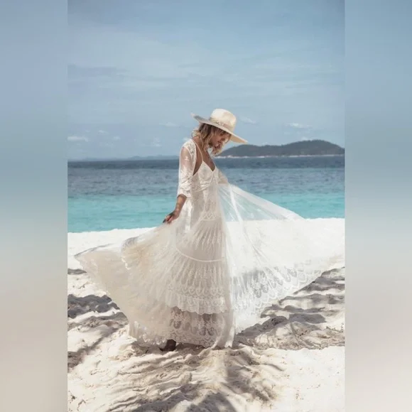 Spell Canyon Moon Bridal Duster Medium Wedding